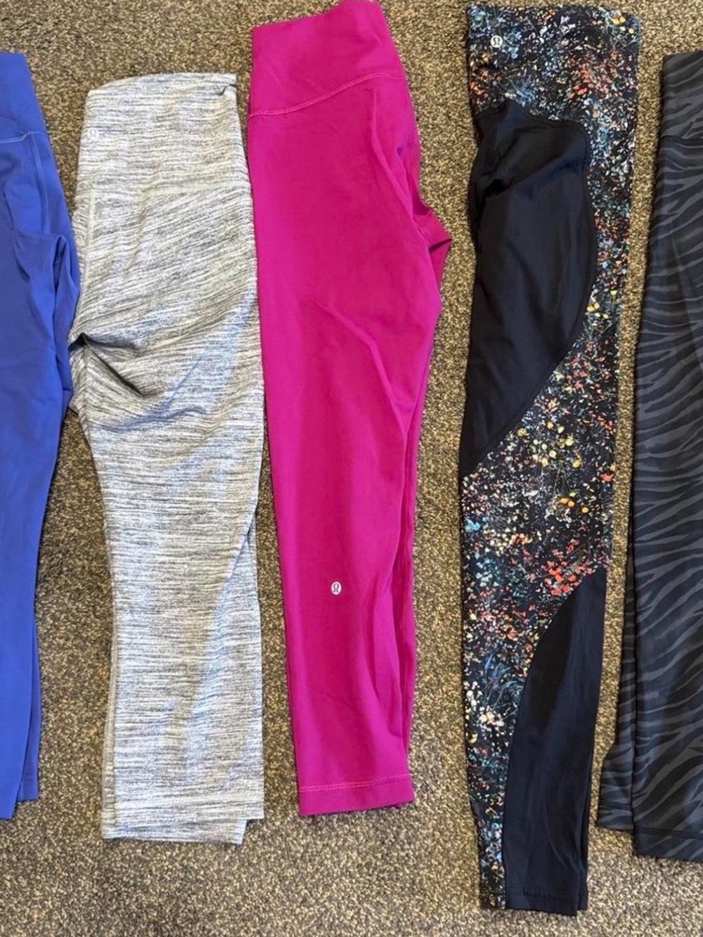 lululemon athletica Bright Fuchsia Pink Women's Leggings